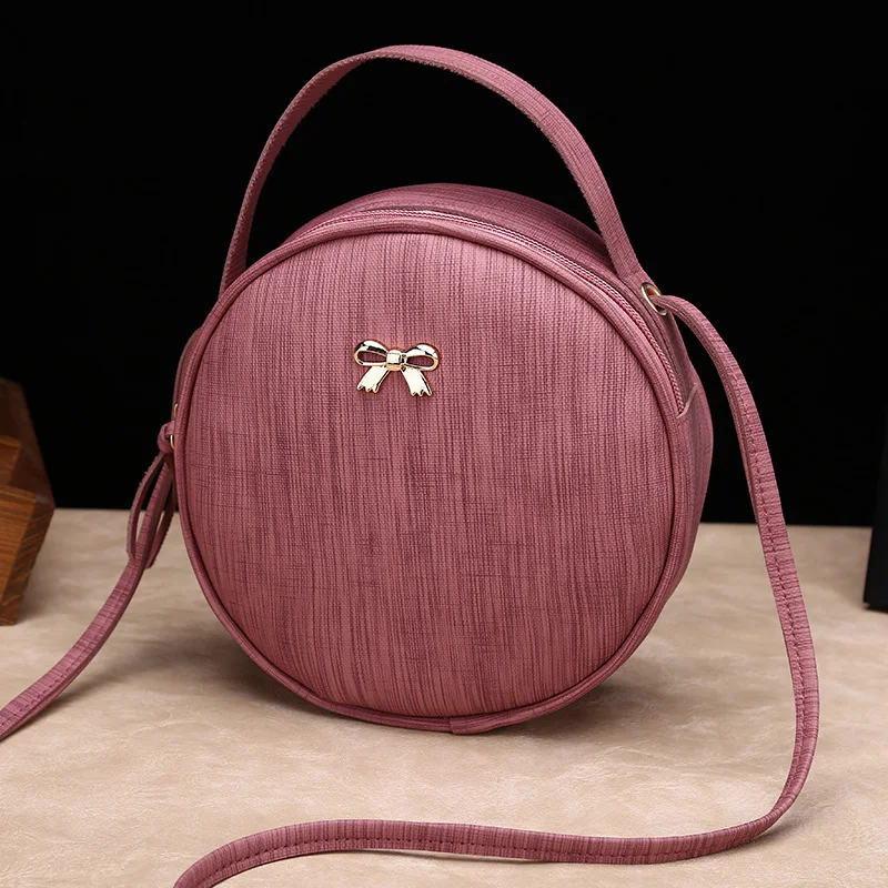 

2020 Spring New Products Bag Fashion Shoulder Small Round Crossbody Bag Satchel Bags Handbag