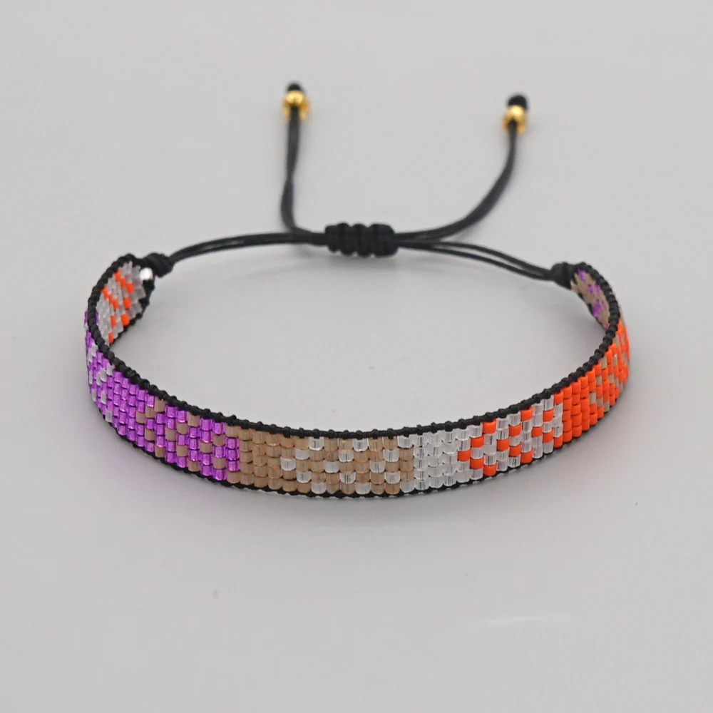 

Go2boho Miyuki Bracelet For Women Mexican Pulsera Hombres Geometric Arrow Jewelry Adjustable Rope Women's Bracelets Friends Gift