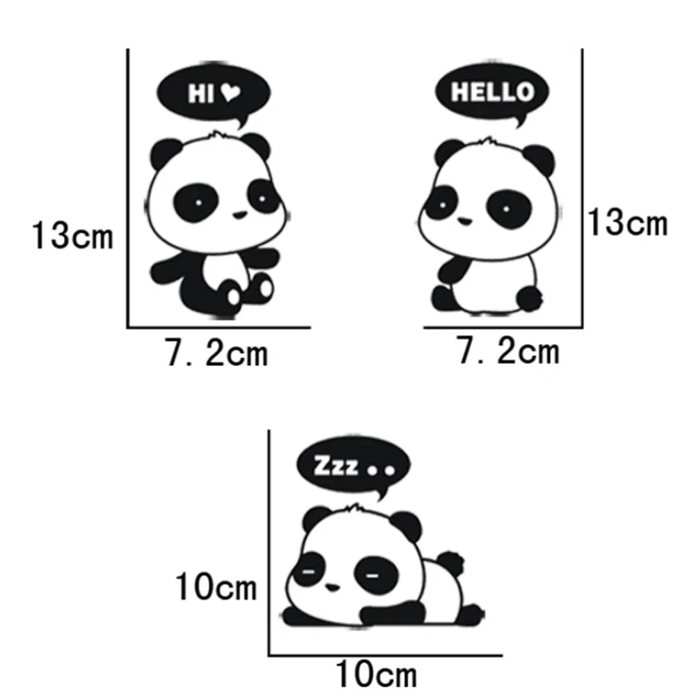 Милые Мультяшные животные стикеры на настенный выключатель виниловые обои для