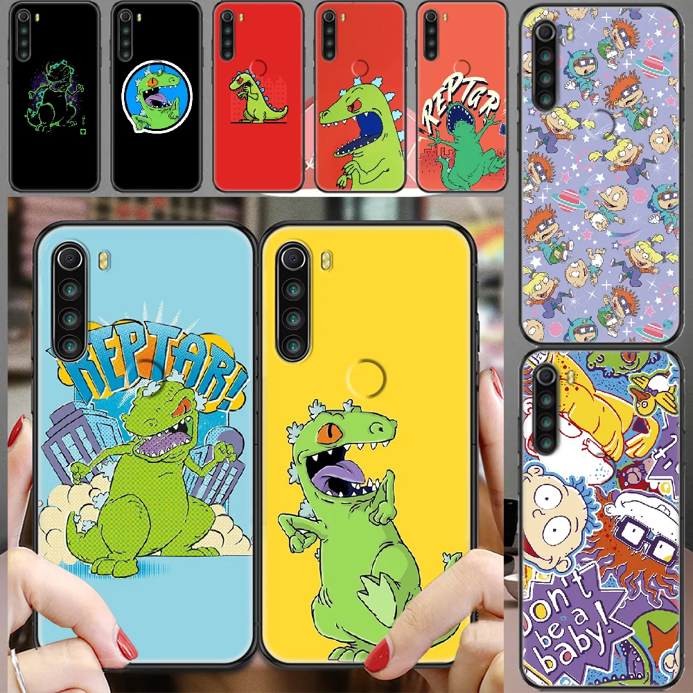 Чаки reptar финстер с милым динозавром чехол для телефона Xiaomi Redmi Примечание 7 7A 8 8T 9 9A