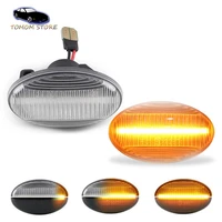 2pcs led side turn signal indicator dynamic lights lamps for mercedes benz smart w450 w452 w415 w168 vito w639 w447 auto lamps