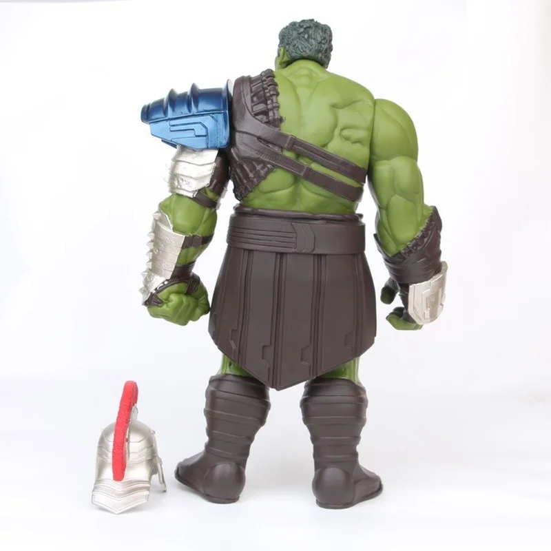 

33cm Big Size Avengers Marvel Thor 3 Ragnarok Hulk Robert Bruce Banner PVC Action Figure Collectible Model Toy