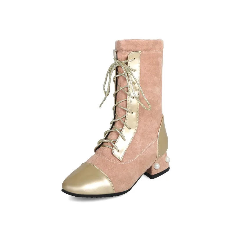 Большой размер европейцев и американцев с гвоздями жемчуга ивы короткие