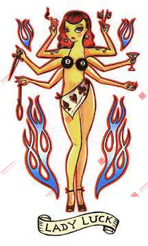 Виниловая наклейка на автомобиль для азартных игр удачу | Автомобили и мотоциклы