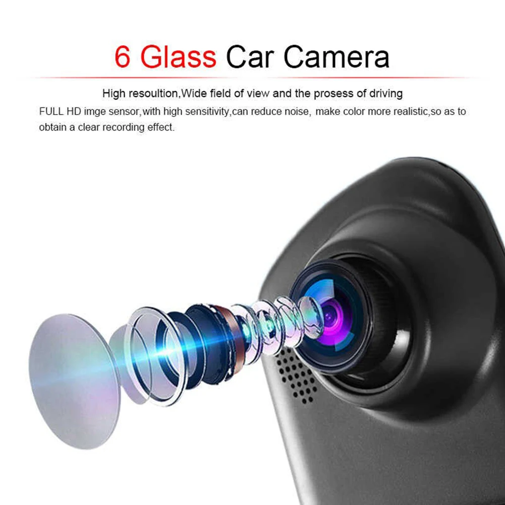 

Dash Cam 3.5" LCD Screen 110 Wide Angle Driving Car Recorder Motion Dection Loop Recording Support 32GB Max Car Accessories