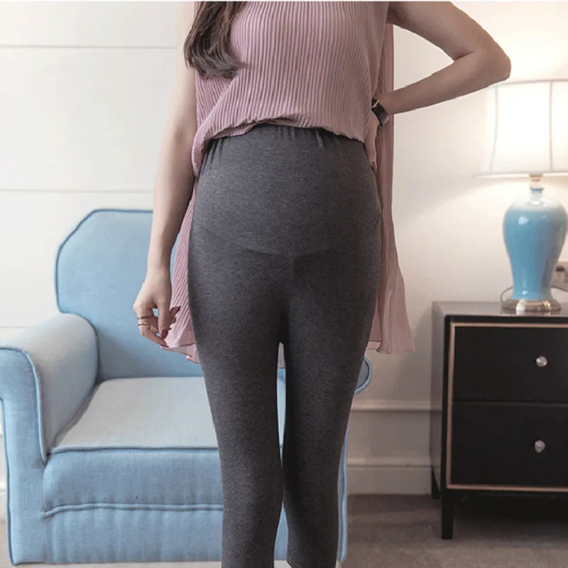 Леггинсы для беременных женщин регулируемые Одежда Летние Осенние качественные