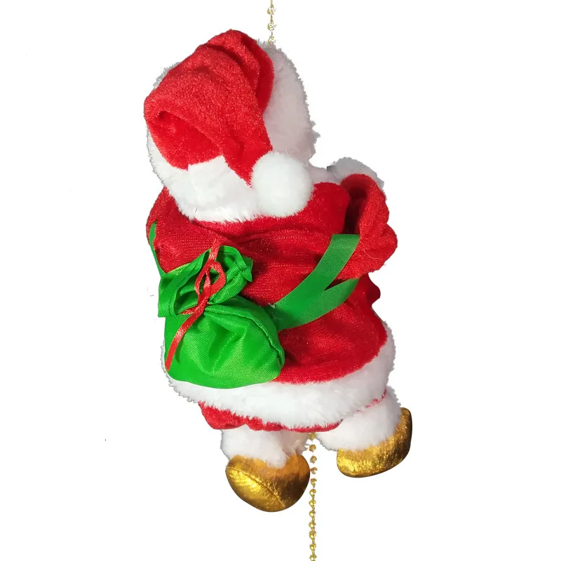 Popular creative electric ladder Santa Claus toys Christmas children gift decorations there are now three ladders a with hous | Игрушки и