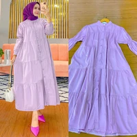 fashionable muslim long skirt dubai arabian kaftan cardigan long skirt abaya national costume ramadan prayer plus size dress
