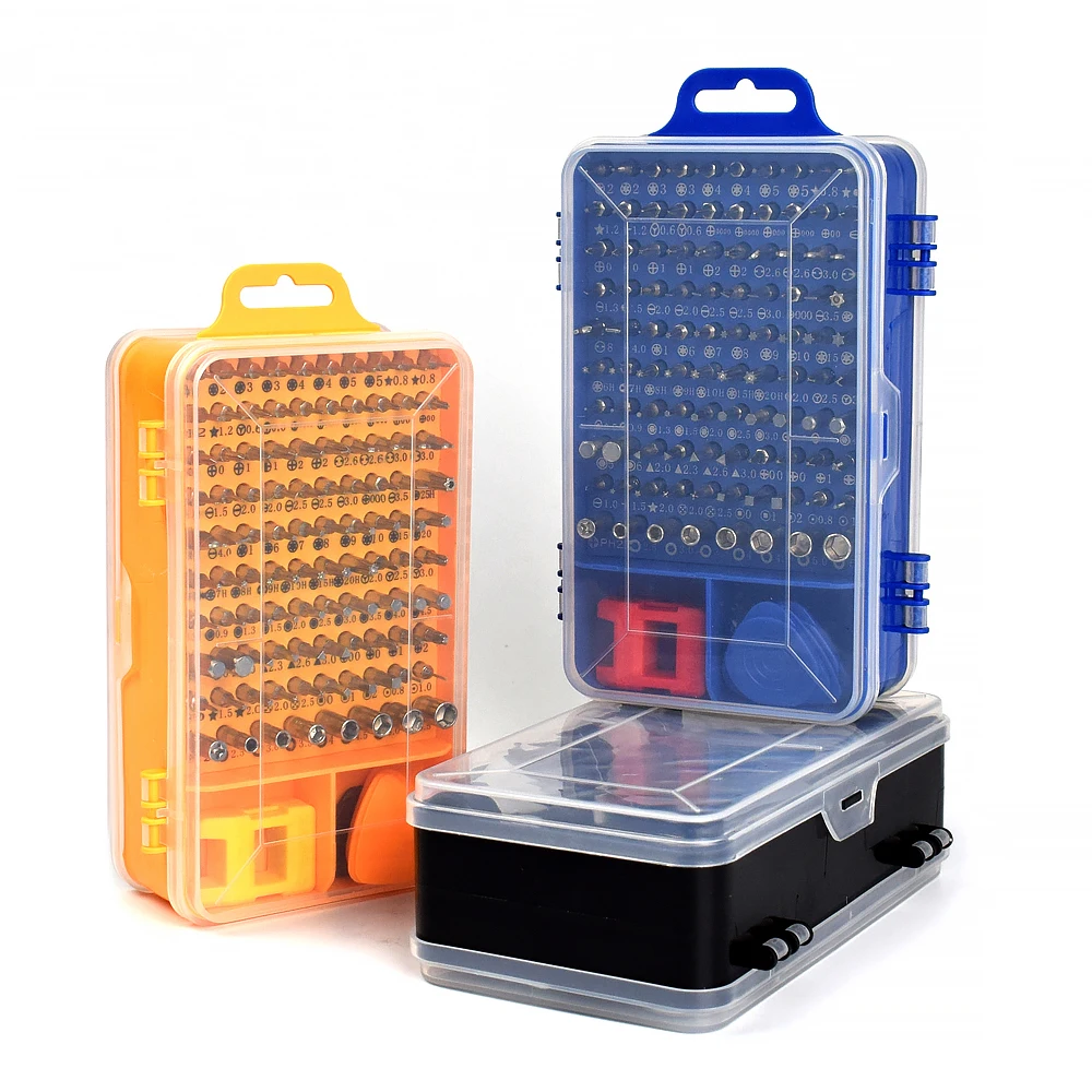 

NEWACALOX 115pc Precision Screwdriver Set Torx/Phillips/Hex Mini Screw Driver for Phones Device Repair Hand Tool Screwdriver Kit