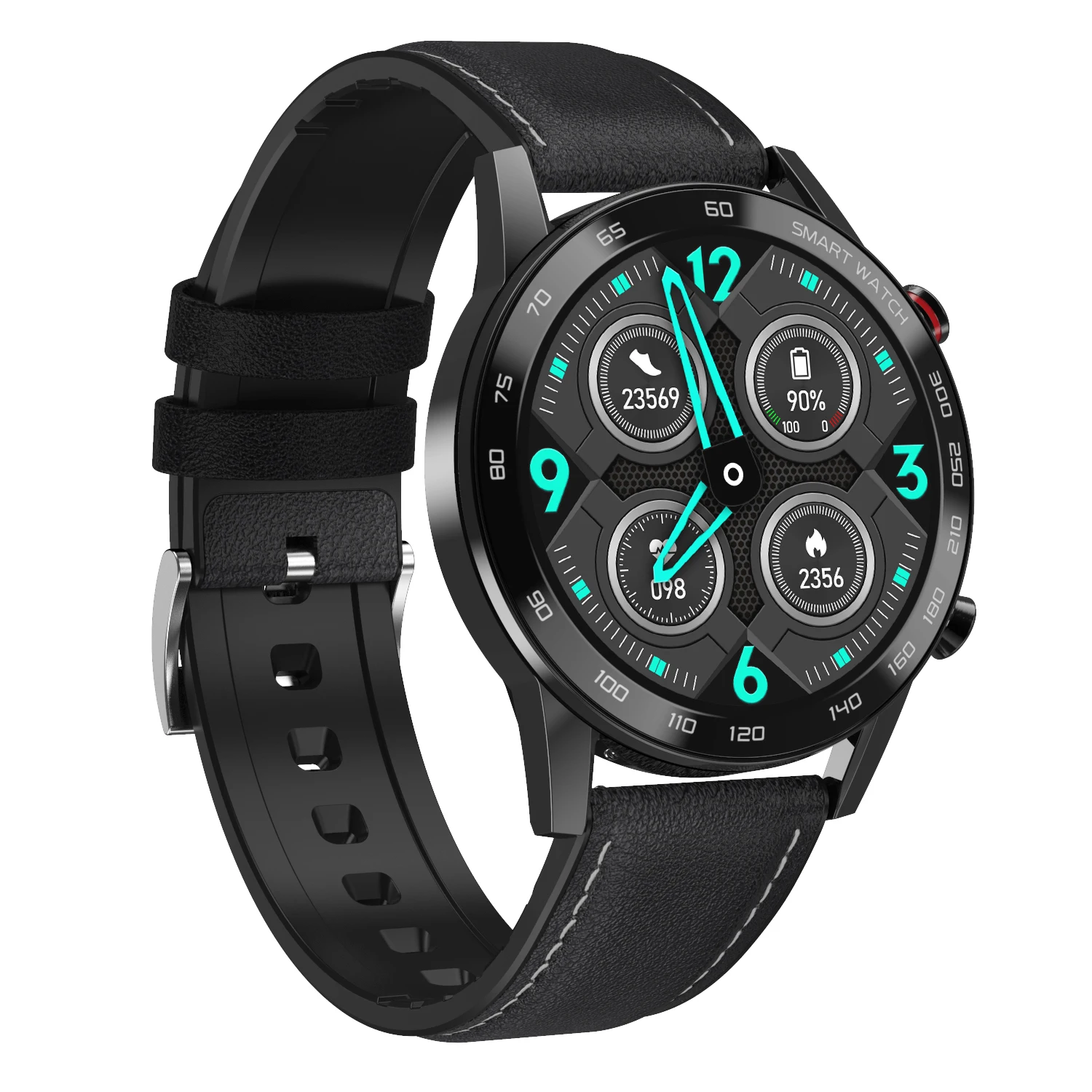 

IP68 men's Smart Watch 1.3inch 360*360 ECG Heat Rate Sleep Monitor Waterproof Bluetooth Smartwatch fashion watches for huawei