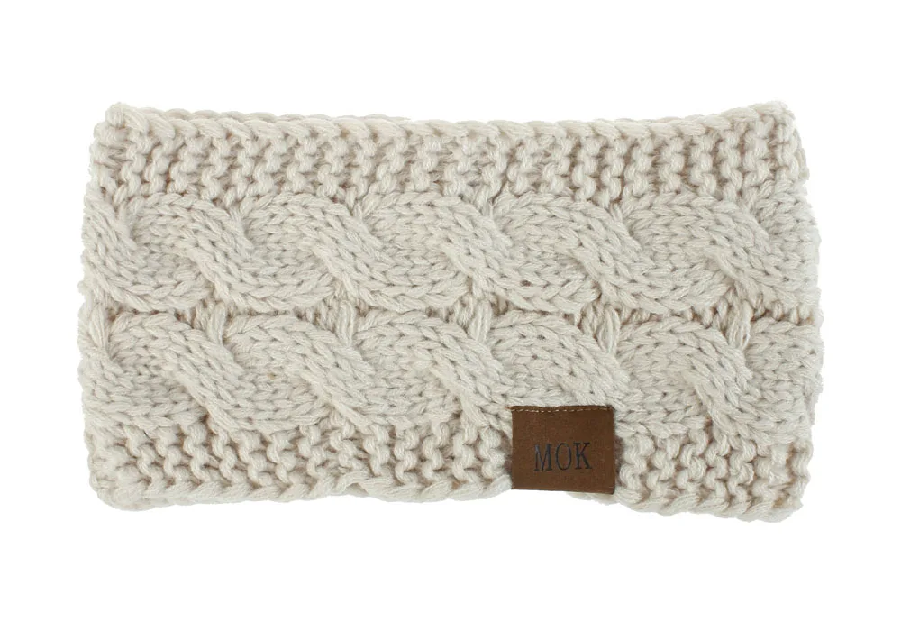 beige 21 цвет, Женский хвостик, шапки, вязаные крючком, без верха, шапки, конфетти, точки, уши, теплые повязки для волос, аксессуары для волос, дамские грязные булочки - Цвет: beige