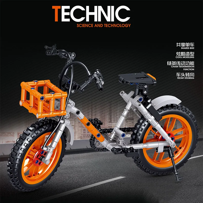 Конструктор сделай сам креативная технология модель велосипеда с общим доступом