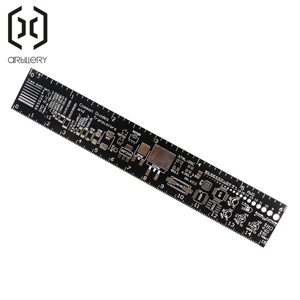 1 х Контрольная линейка PCB v2-6 упаковочных блоков PCB электронные инженеры для arduino DIY KIT