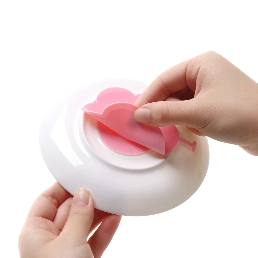 

Baby Feeding Anti-slip Pads Two-sided Suction Cup Children Silicone Dish Cup Double Sucker Mats Coasters