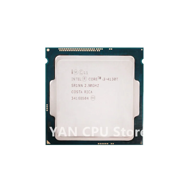

Feer shipping Intel Core i3 4130T Dual-Core 2.9GHz LGA 1150 TDP 35W 3MB Cache i3-4130T CPU Processor tested 100% working