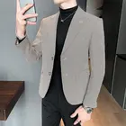 Разборные 2021 весна осень повседневные мужские блейзеры приталенные мужские куртки блейзеры клетчатые блейзеры мужская куртка