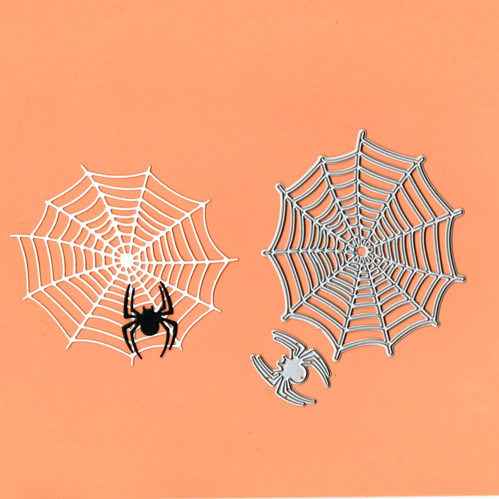 

Spider Spin Web Metal Cutting Die Stencil Template for DIY Embossing Paper Photo Album Card Making Craft New Dies for Gift Decor