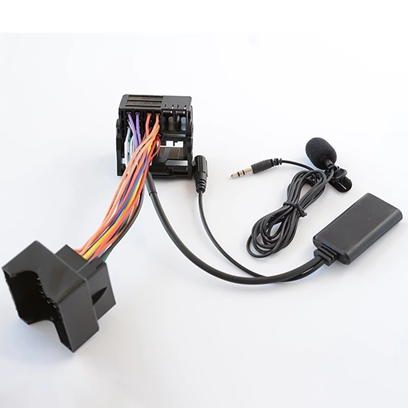 Автомобильный AUX адаптер кабель Bluetooth + микрофон подходит для Peugeot 307 308 407 RD4 радио CD
