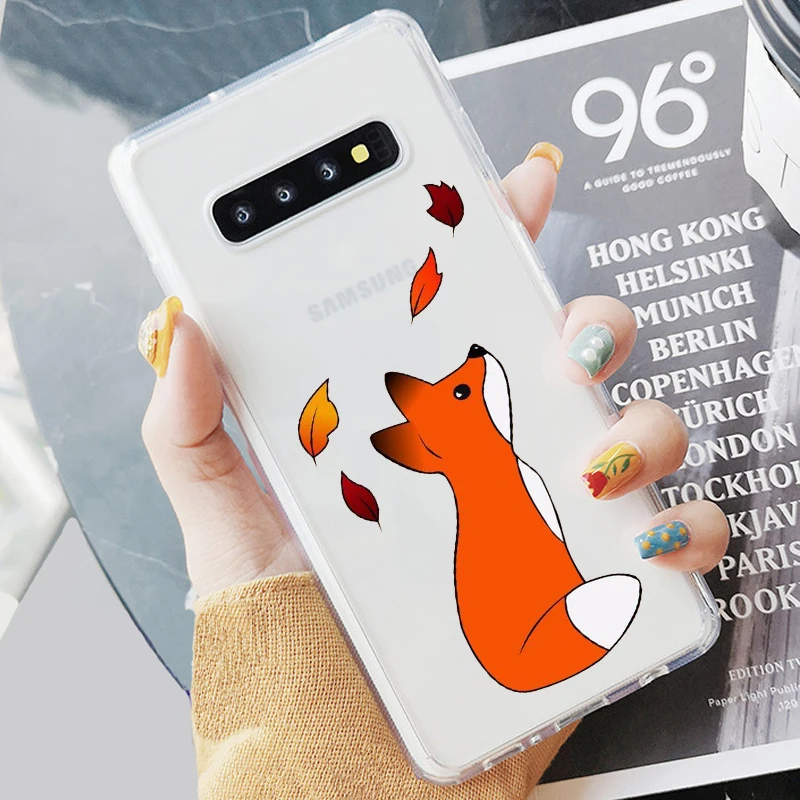 Мягкий силиконовый прозрачный чехол для телефона из ТПУ с принтом Little Prince Samsung S6 S7