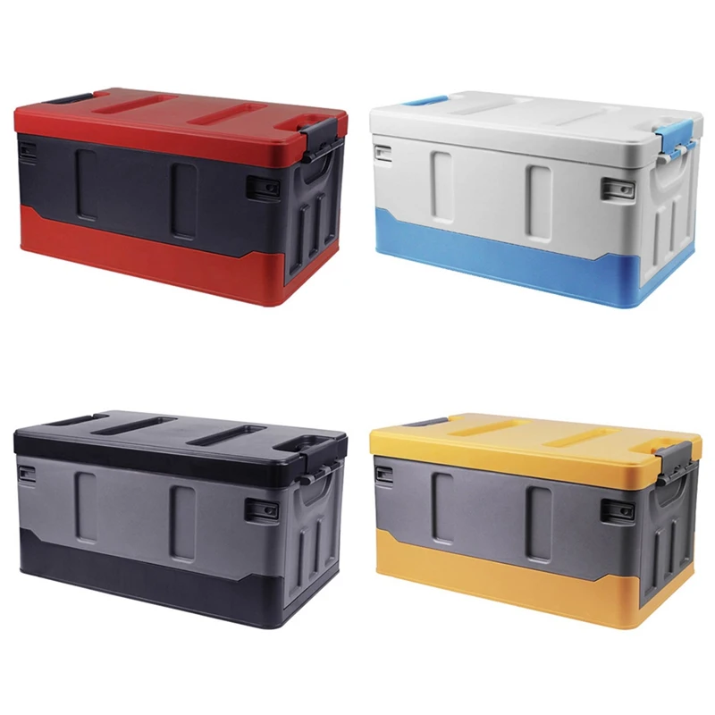 

40L Multipurpose Foldable Car Container Ourdoor Camping Travel Truck Storage Luggage Case Car Fold Trunk Organizer Box Portable