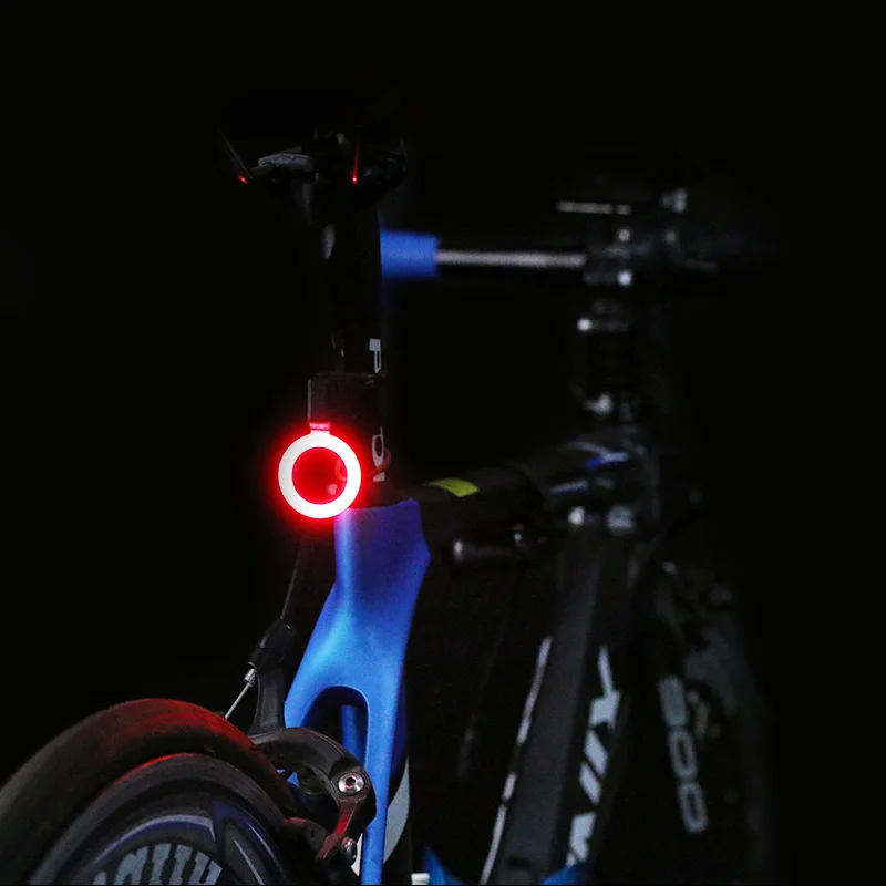 Bicycle Taillight Waterproof USB Chargeable LED Bike Rear Light Twelve Constellations Cycling Tail Light Lamp
