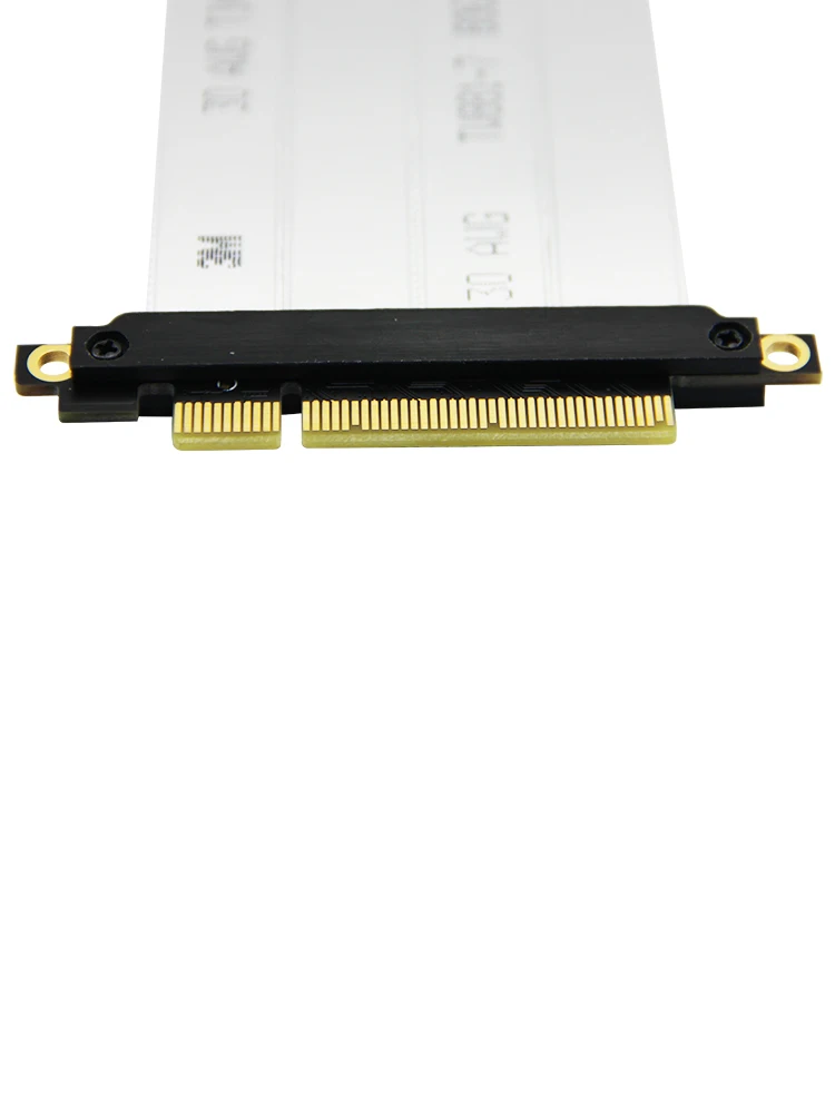 Серебристый PCI Express удлинитель кабеля Райзер PCIE 8X до слот PCI-E карта Райзера x8