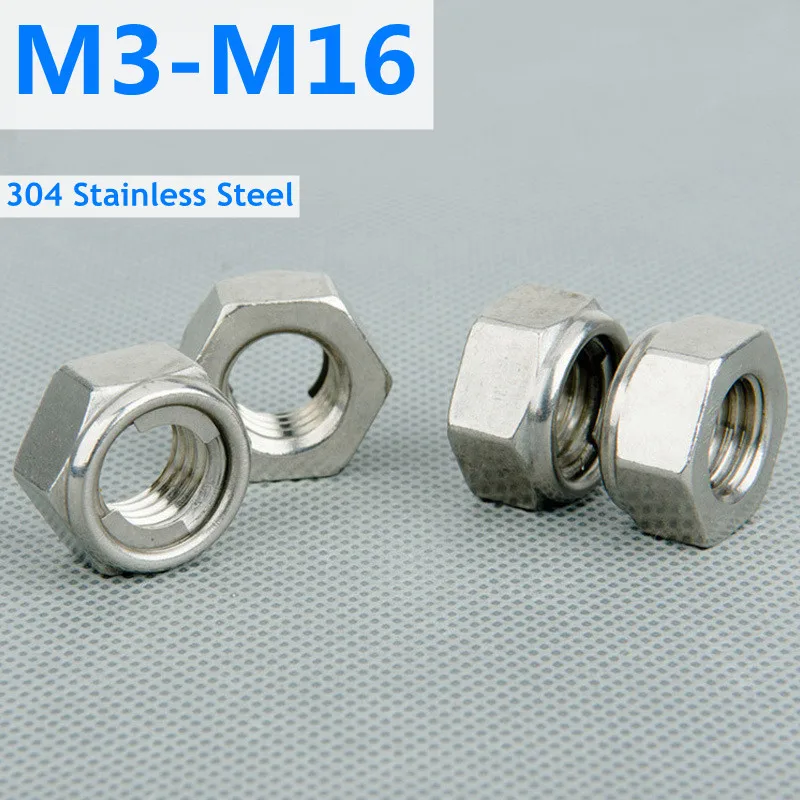304 Нержавеющая сталь металлический комплект входит фиксирующая гайка