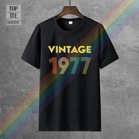vintage 1977 fun 44th birthday gift tee shirt funny fashion t shirt retro brand cotton clothing t shirts harajuku logo tshirts