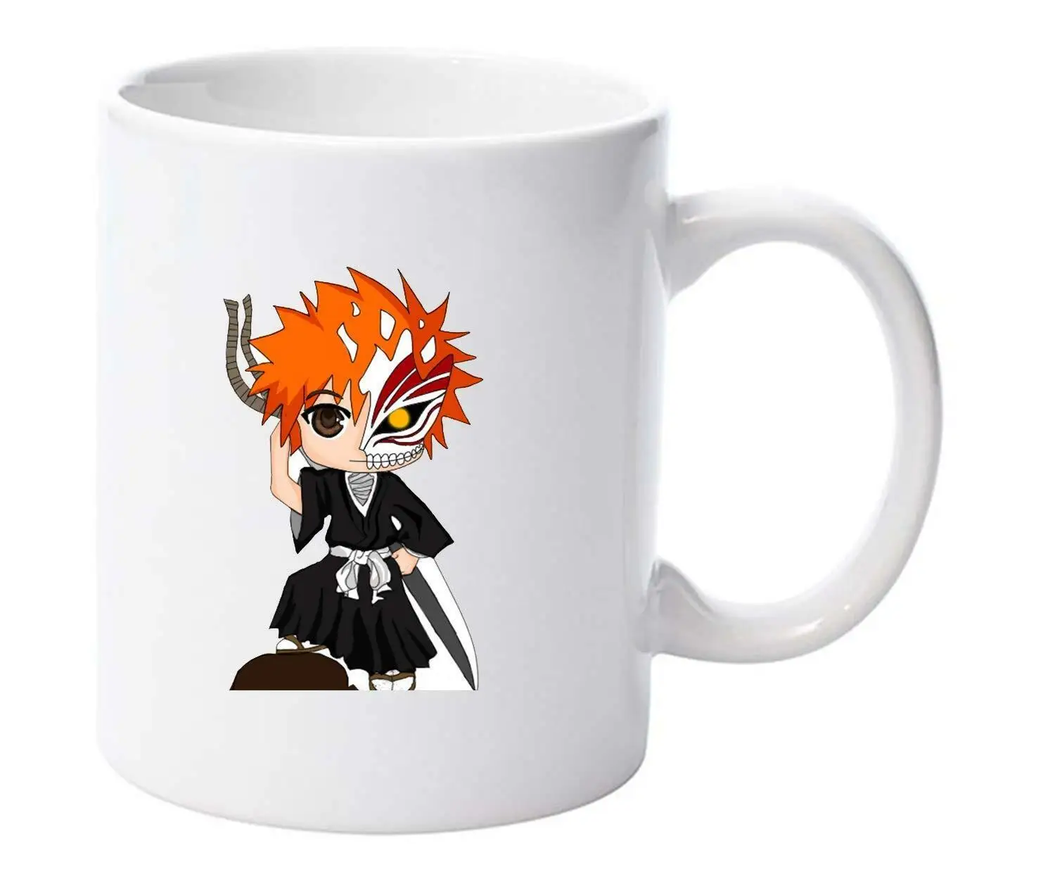 

Ichgo Chibi Отбеливатель Аниме Смешные 11 унций кофе чай Кружка Персонализированная Белая Керамическая Кухня Бар домашняя кружка чашка подарок