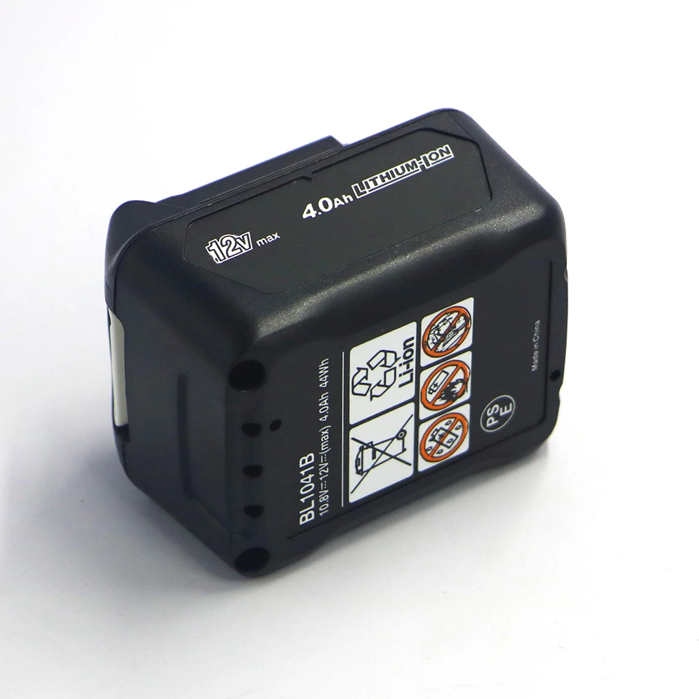10,8 V 4000mAh литиевая аккумуляторная батарея для Makita CXT BL1040 BL1015 BL1020B DF031D TD110D беспроводной Аккумулятор для сверла