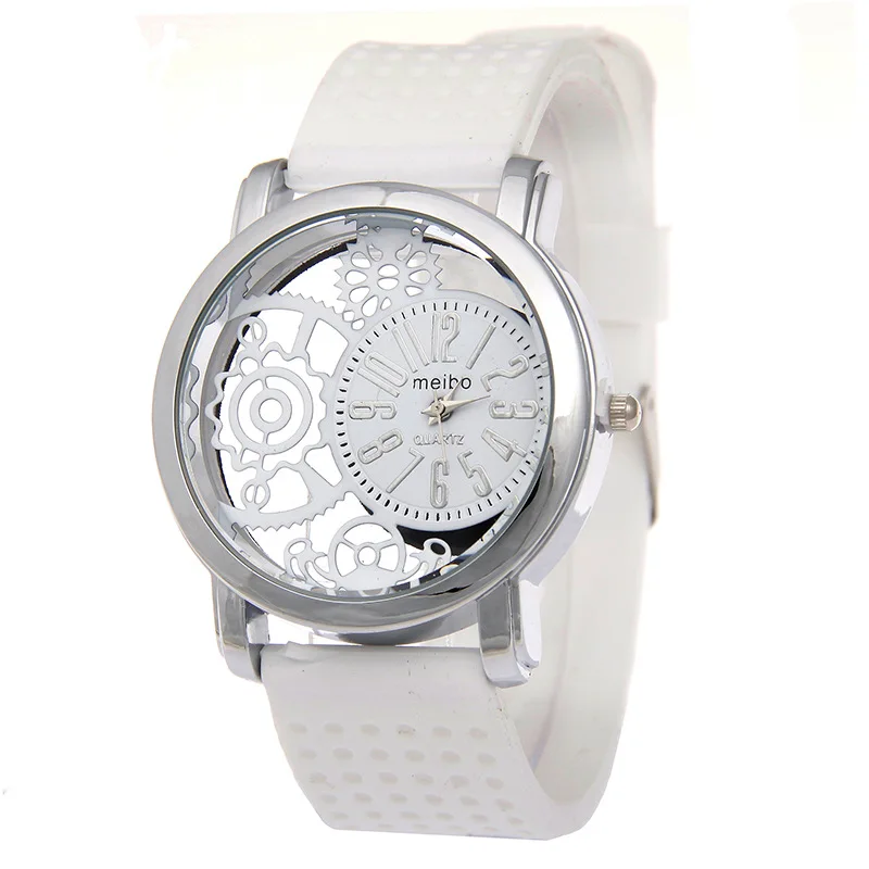 Топ Бренд роскошные женские часы Дамы Полые наручные часы для Montre Femme модные женские часы на каждый день Relogio Feminino