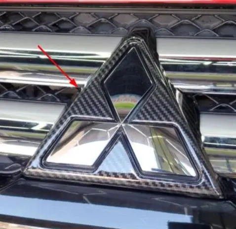 Рамка с логотипом на переднюю решетку автомобиля для Mitsubishi Eclipse Cross 2018 2019 |