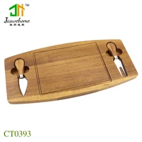 jaswehome 3pcs cheese board sets wooden cheese tools cheese knives and board cheese cutting boards kitchen tools