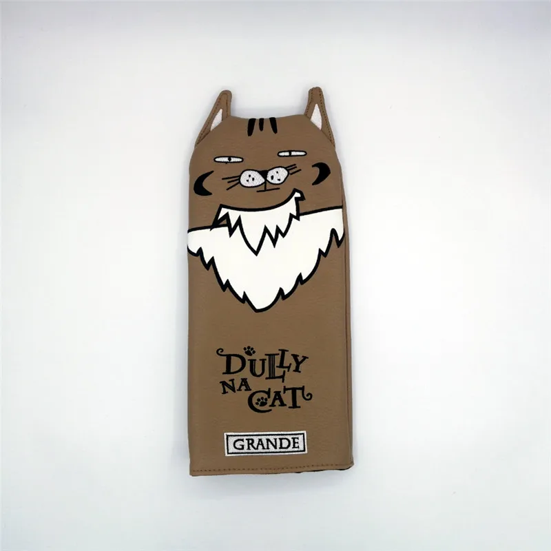Dully na cat Golf Driver головной убор с хвостом для мужчин и женщин pu кожаный мультяшный Стиль Прекрасный чехол для гольфа