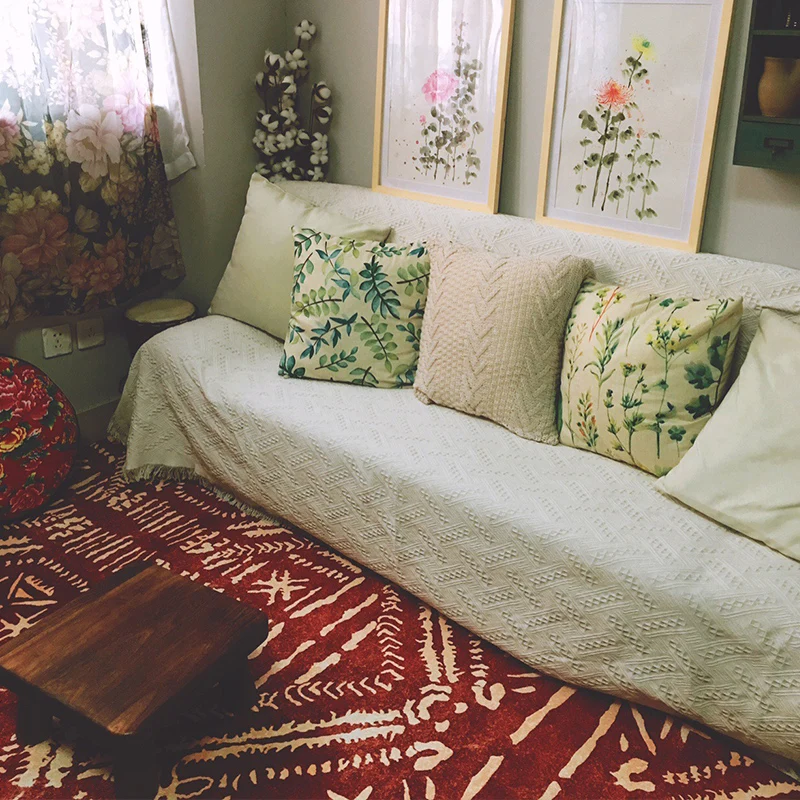 Пузырь поцелуй Марокко Стиль КРАСОЧНЫЕ КОВРЫ геометрической формы для Гостиная