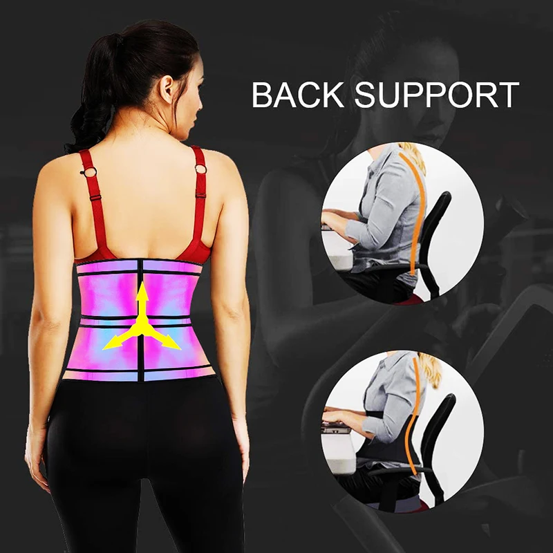 Twinso Women Waist Trainer Corset Slimming Body Shaper Cincher Neoprene Latex Strap Shapewear Abdominal Belt Fajas Girdles | Женская