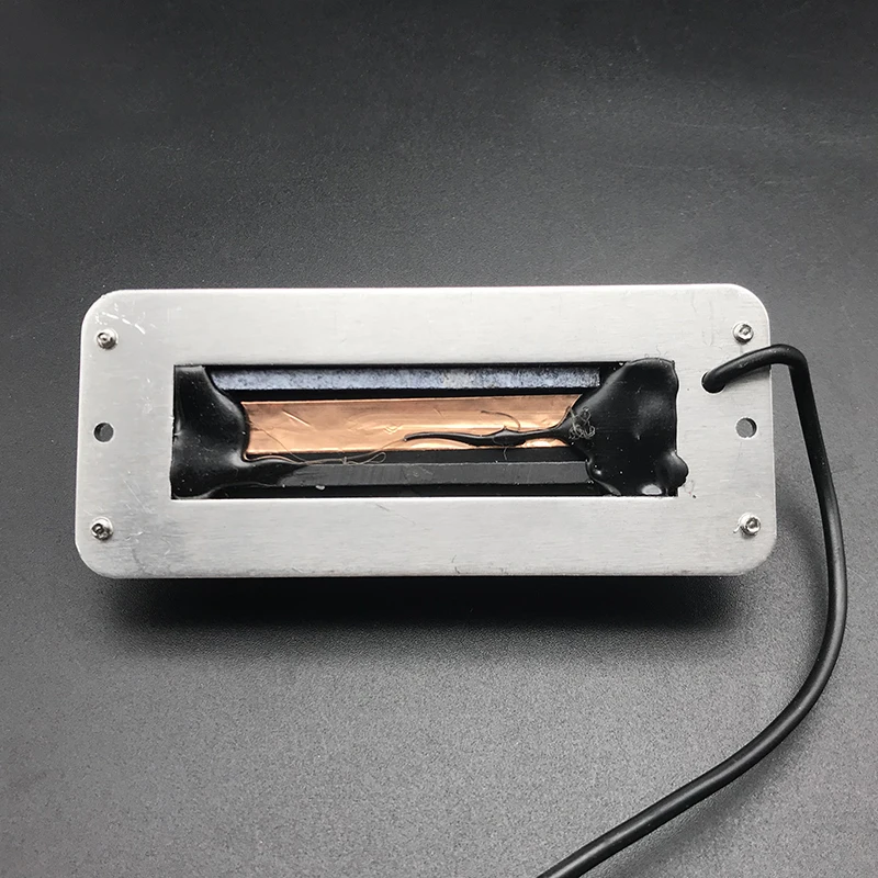 Набор 2 предмета 6 строка звукосниматель для гитары хамбакер с латунной крышка