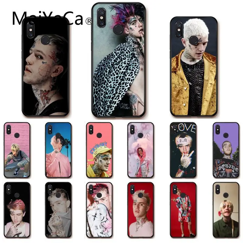 Maiyaca Lil Peep Bo чехол для телефона Xiaomi mi5 6 A1 A2 Lite Mi9 9SE mi8lite 8explorer Pocophone F1|Бамперы| |