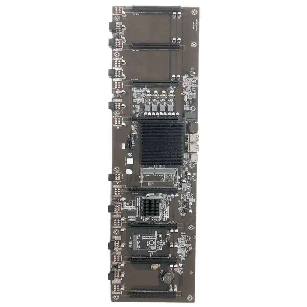 

HM65 Direct Insertion Eight Card Slot BTC Solid State Capacitor B250 B85 Multi Card Motherboard Support 1660 2070 3090 Rx580