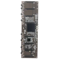 hm65 direct insertion eight card slot btc solid state capacitor b250 b85 multi card motherboard support 1660 2070 3090 rx580