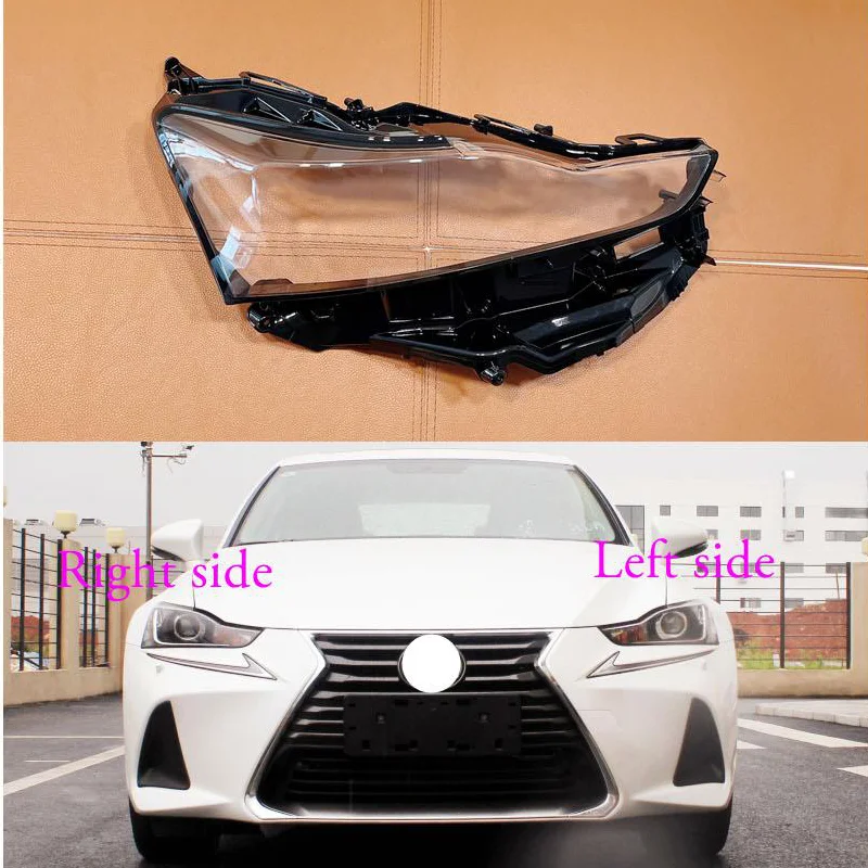 

For Lexus IS300 IS250 2016 2017 2018 2019 2020 Headlight Shell Lamp Shade Transparent Cover Headlight Glass Headlamp Cover