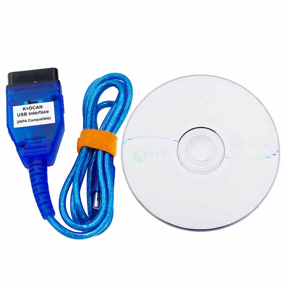 

Считыватель кодов OBD2, диагностические инструменты FTDI FT232RL с переключателем INPA K + DCAN, совместимый с USB интерфейс KCAN для BMW серии E46 E80 E83