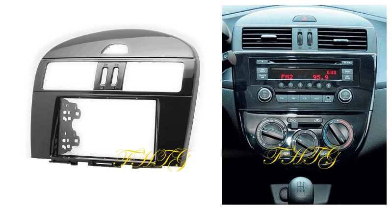 Автомобильный радиоприемник панель для gps-навигации Подходит Nissan Tiida/ Pulsar SSS 2011-2012