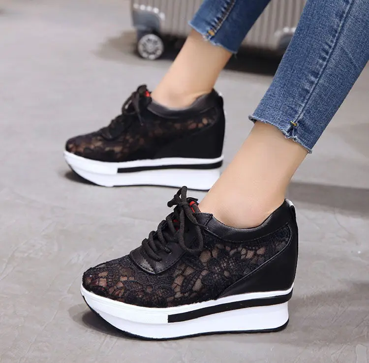 

women sneakers women shoes platform sneakers casual shoes women wedges platform shoes for women mesh breathable basket femme