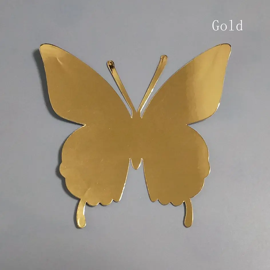 FFS бумага 3D искусственная бабочка Настенный декор для комнаты первый день