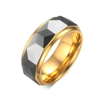 jhsl high quality men statement tungsten rings fashion jewelry anniversary gift size 6 7 8 9 10 11 12