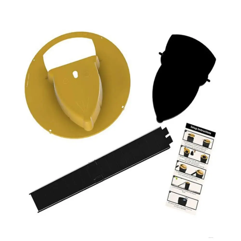 

Reusable Smart Mouse Trap For Mice Flip Slide Bucket Lid Humane Lethal MouseTraps Auto Reset Rat Door Style Catches