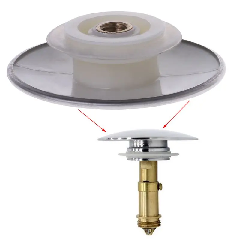 Кнопка отскакивания бассейна всплывающая сливная пробка для раковины