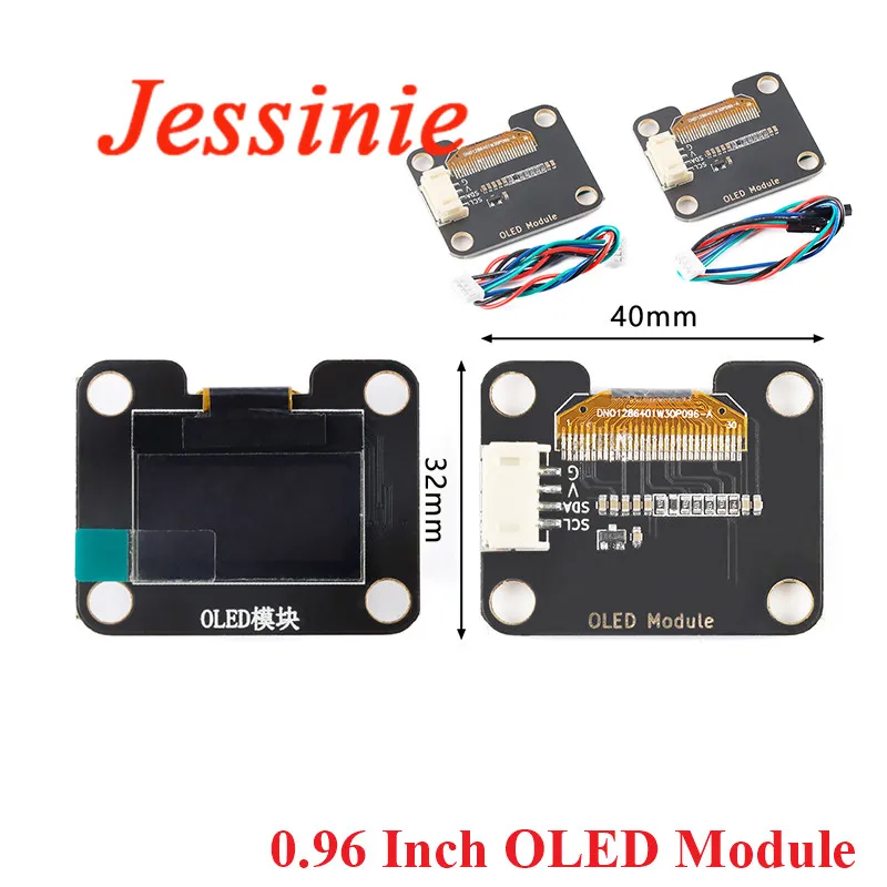 Модуль последовательного синего дисплея OLED IIC 0 96 дюйма 128X64 I2C 12864 плата с