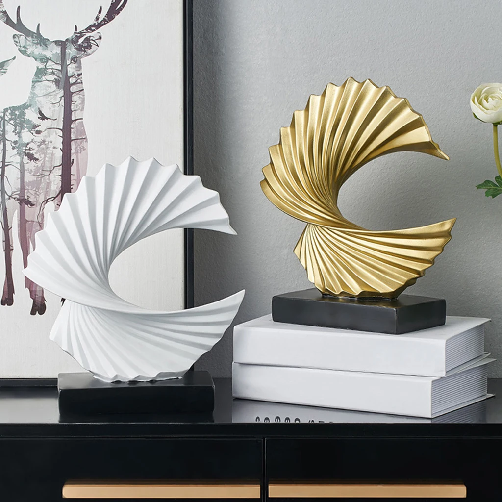 

Chic Abstract Sculpture Statue Living Room Office Shelf Desktop Decoration